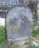 Old tombstone of a man, dated 5627